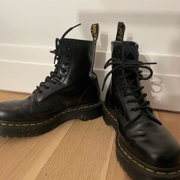 DOC MARTENS - 1461 Bex Platform 8 eye boots - Picture 4 of 6